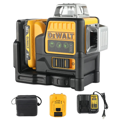 Nivelă laser DEWALT DW089LG – Laser 360° profesional pentru construcții, instrument de măsurare de înaltă precizie, fără fir și reîncărcabil