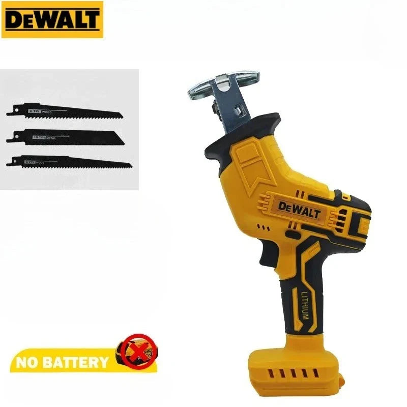 Fierăstrău reciproc fără fir DEWALT 20V Brushless – 2800 RPM / 3999 W, proiectat pentru tăierea metalului, lemnului și țevilor – sculă electrică de performanță