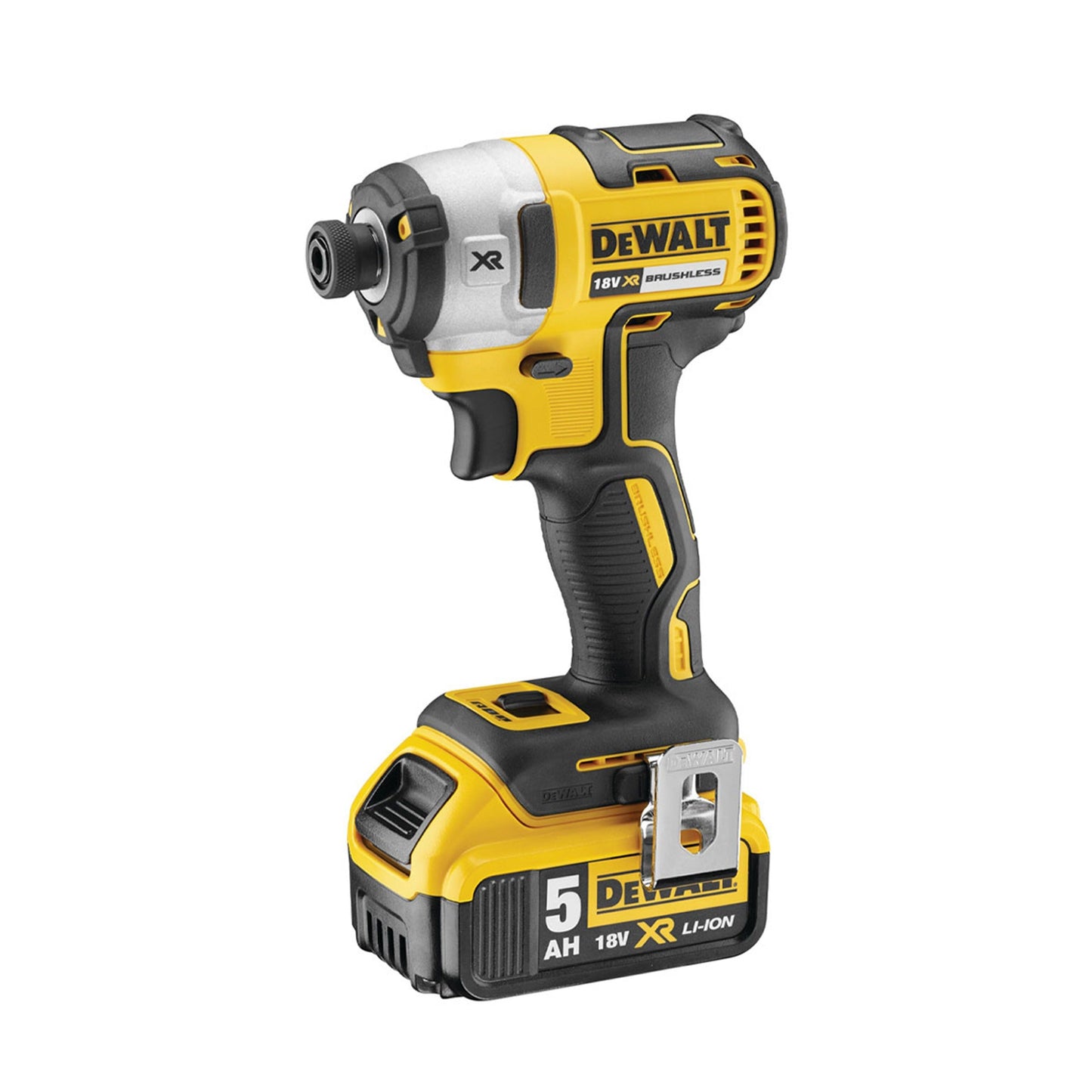 Bormașină cu percuție și șurubelniță cu impact DEWALT fără perii (Brushless)