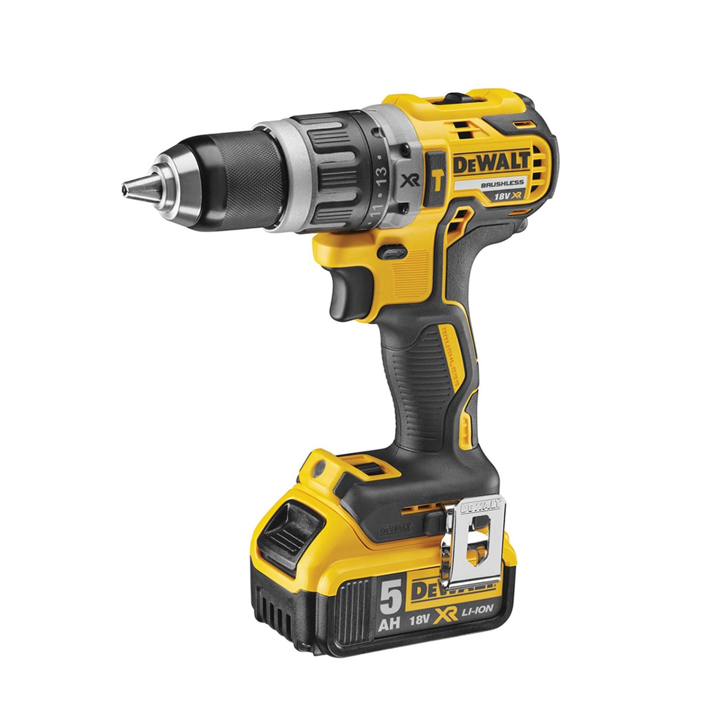 Bormașină cu percuție și șurubelniță cu impact DEWALT fără perii (Brushless)